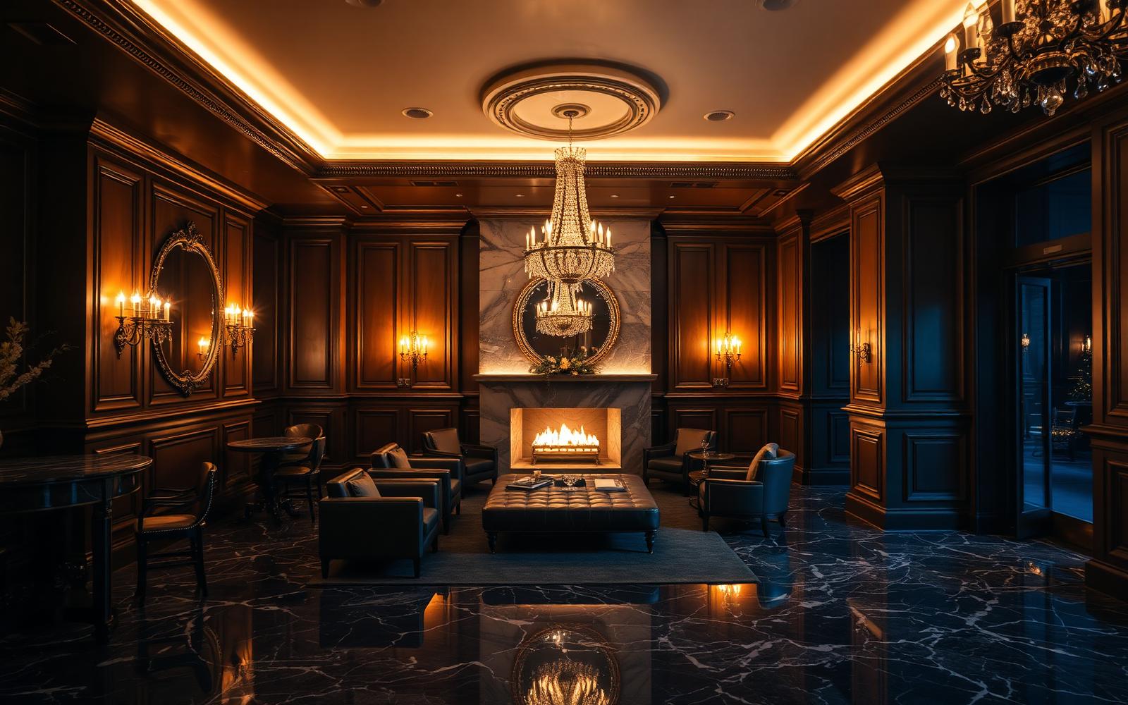 The private clubhouse at Pinecrest Reserve